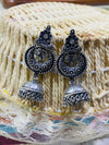 Classic Oxidized Jhumka Earrings
