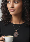 CZ Diamond Unique Pendant Set