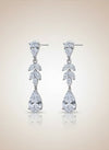 Zirconia Diamond Earrings & Bracelet Set
