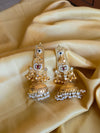 Kashmiri Pearl Jhumka Earrings