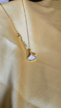 Pearl Ginkgo Charm
