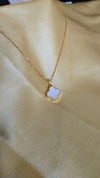 Ivory Clover Charm