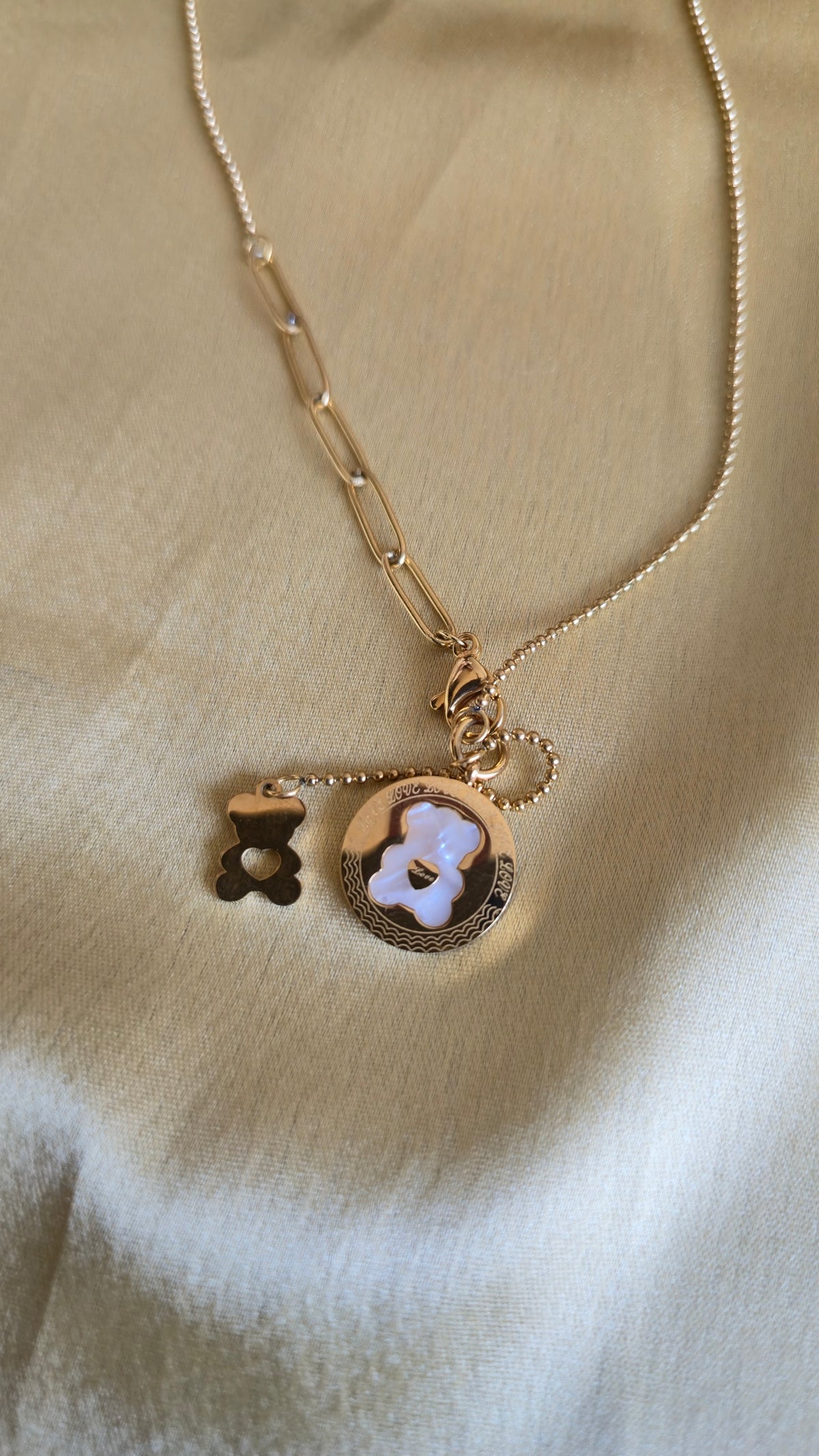 Teddy Bloom Charm