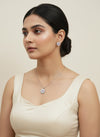 Hot Seller Zirconia Diamond Pendant Set With Ring