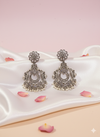 German Silver Kundan Earrings – A Fusion of Heritage and Shine