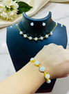 Classic Pearl Chain Jewelry Set