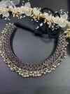Oxidized German Silver Ghungroo Choker Necklace