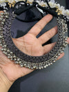 Oxidized German Silver Ghungroo Choker Necklace