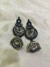 Classic Oxidized Jhumka Earrings