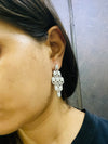 Cz diamond earrings