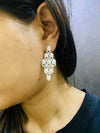 Cz diamond earrings