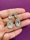 Stone earrings