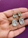 Stone earrings