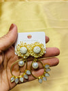 Stone earrings