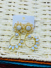 Stone earrings