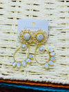 Stone earrings