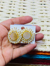 Stone earrings