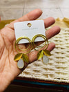 Stone earrings