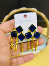 Stone earrings